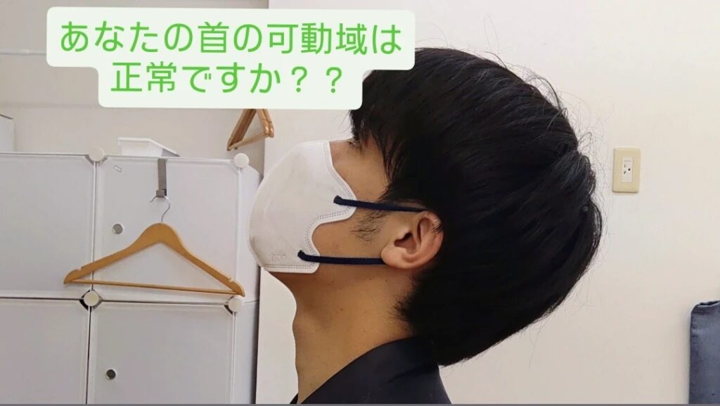 首の可動域