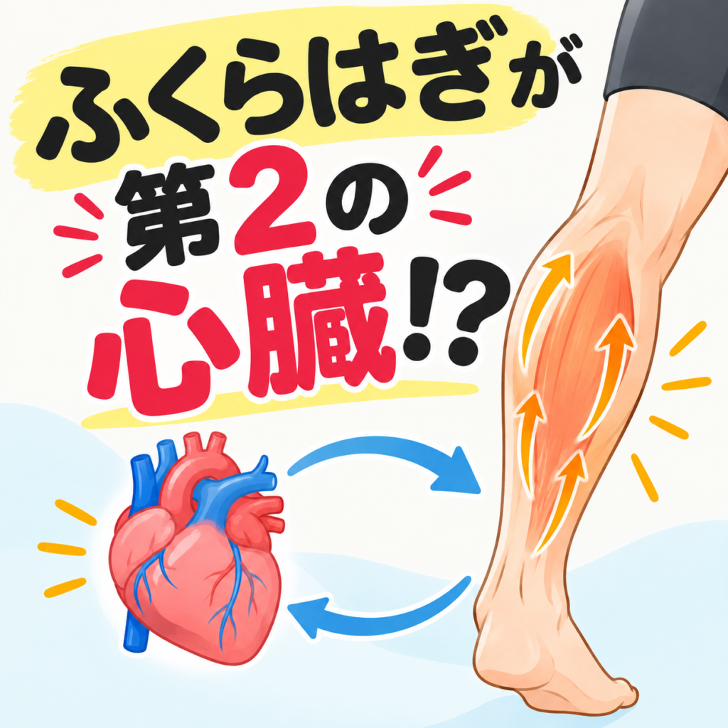 ふくらはぎが第二の心臓！？